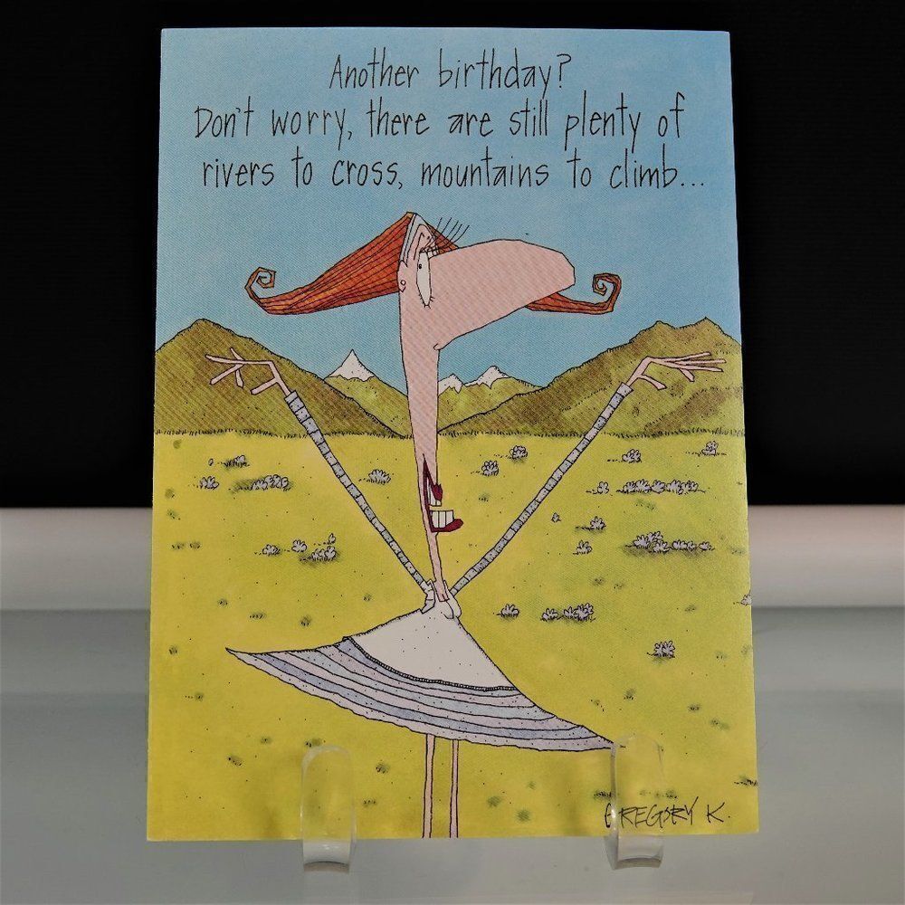 Funny Birthday Card Another Birthday Don't Worry